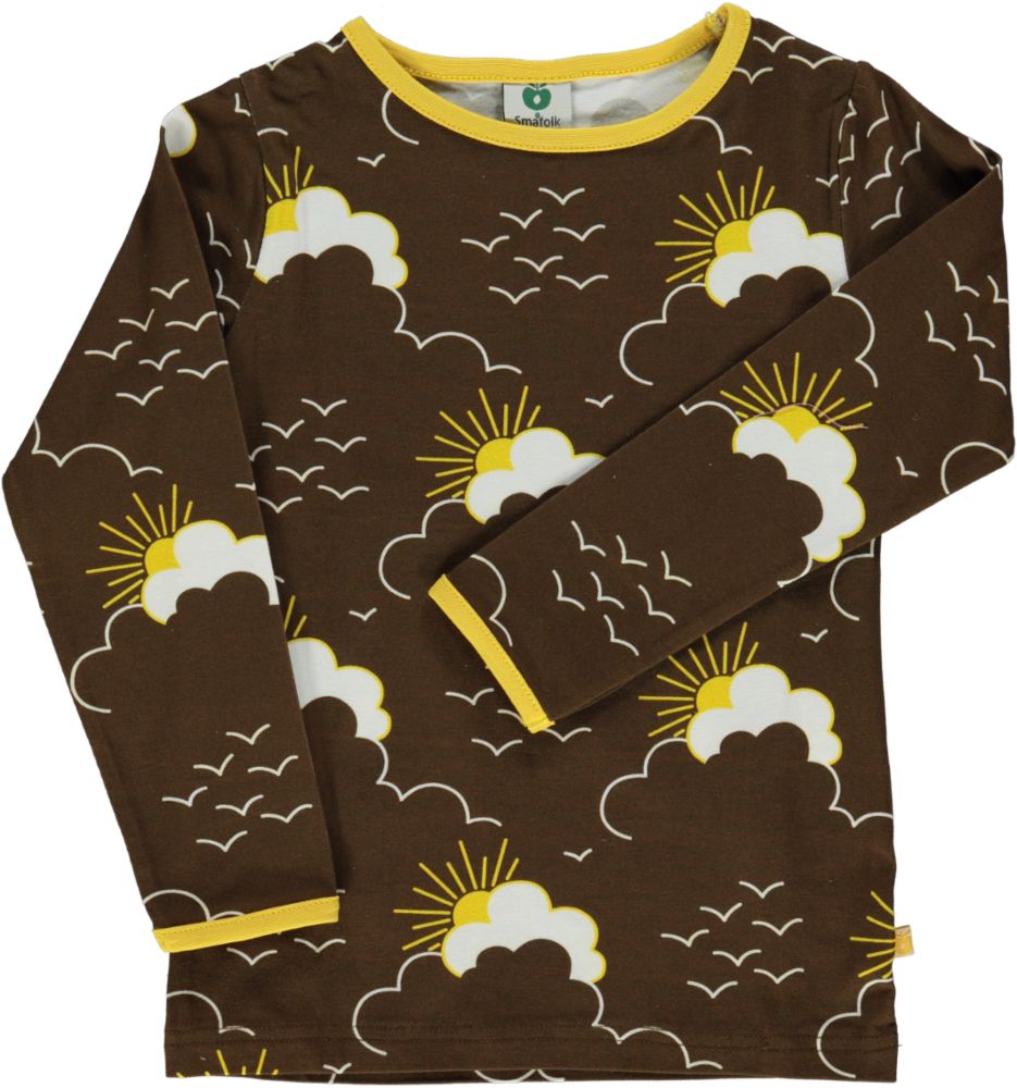 T-shirt LS. Sun, Clouds & Seagulls