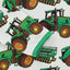 Long-sleeved top with tractors
