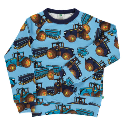 Sweatshirt with tractors