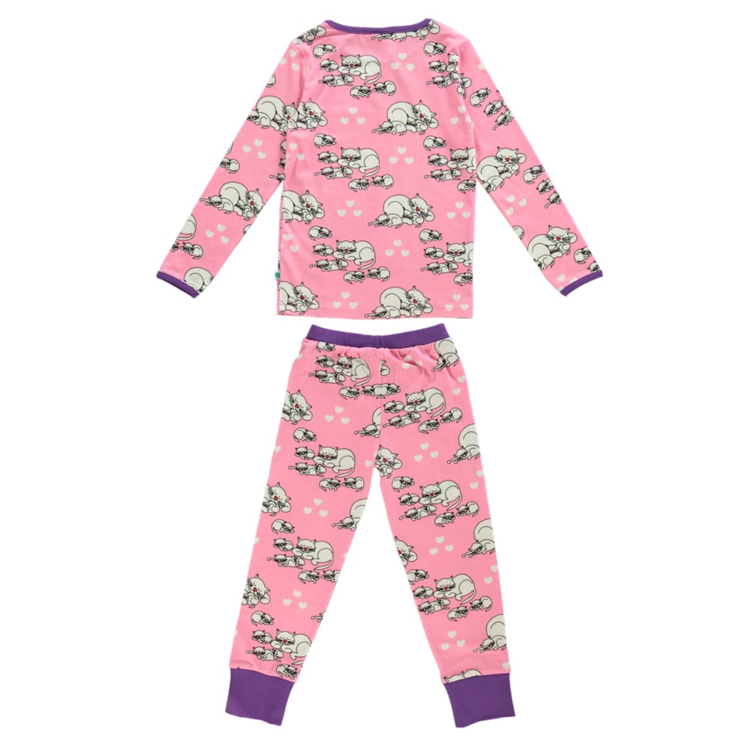 Nightwear set with cats