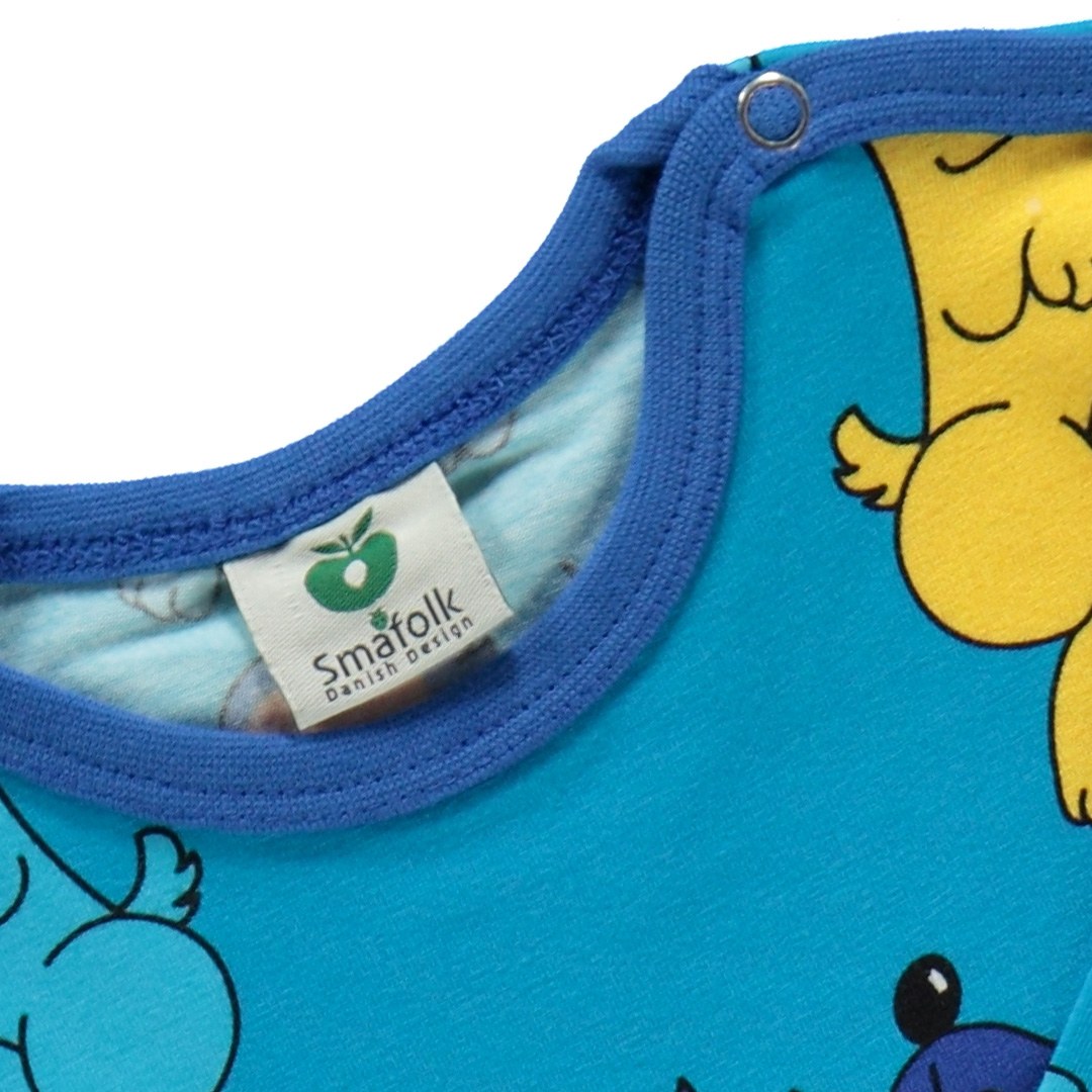 Long-sleeved baby suit with dogs
