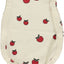 Sleeveless baby body with mini apples for premature babies