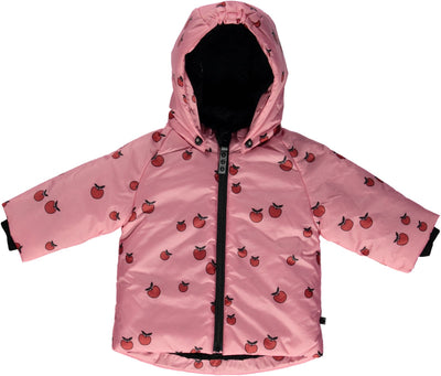 Baby winter jacket with Apples