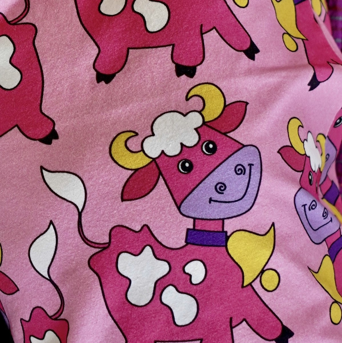 T-shirt with cows