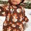 Snowsuit for toddlers with snowmen