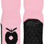 Non-slip ankle socks with big apple