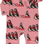 Long-sleeved baby suit with penguins